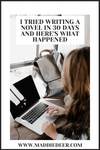 NANOWRIMO 2019
