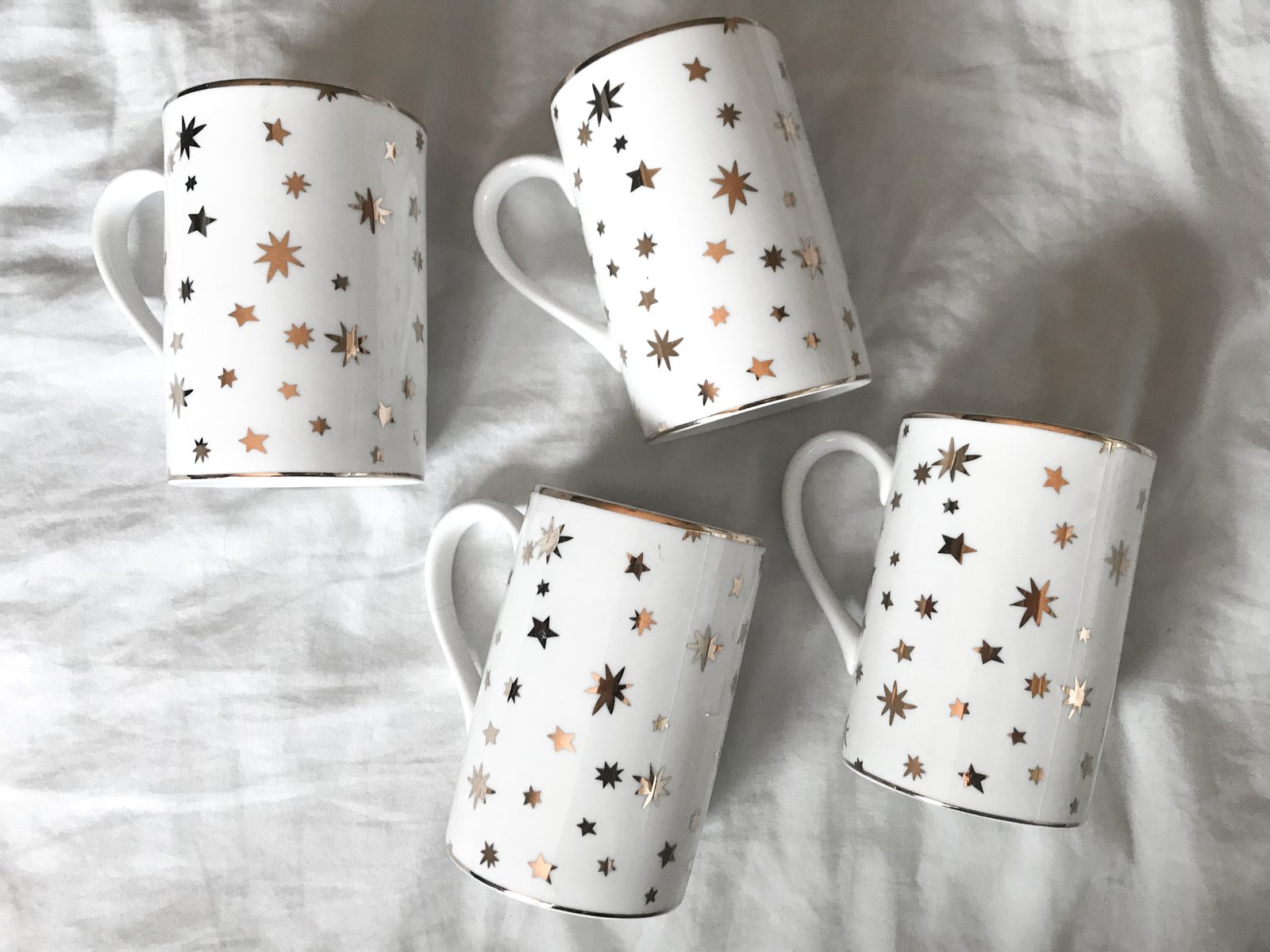 Vintage Galaxy Fine Porcelain Mugs