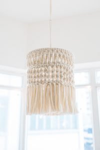 diy macrame chandelier