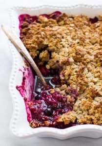 Blueberry Peach Crisp